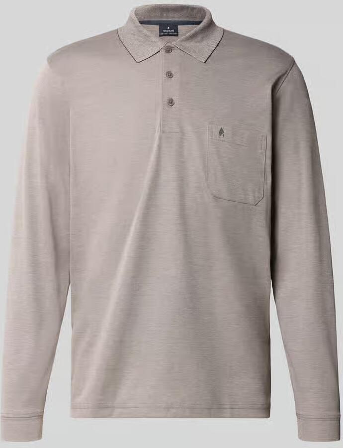 RAGMAN Regular fit poloshirt van katoenmix