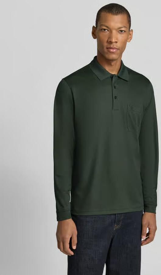 RAGMAN Regular fit poloshirt van katoenmix - Foto 3