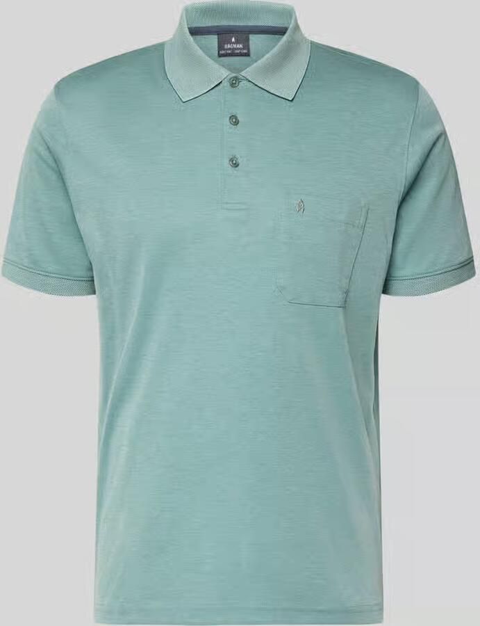 RAGMAN Relaxed fit Poloshirt van Katoenmix - Foto 2