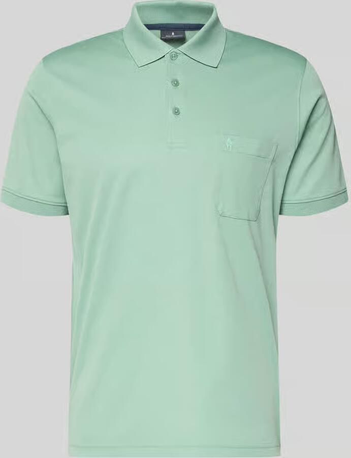 RAGMAN Relaxed fit Poloshirt van Katoenmix - Foto 2