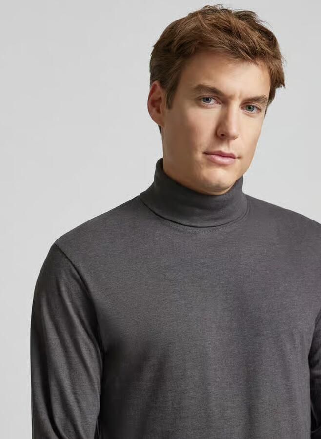 RAGMAN Shirt met lange mouwen en ribboorden