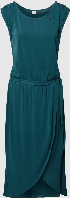 Ragwear Midi-jurk met strikceintuur model 'ETHANY'