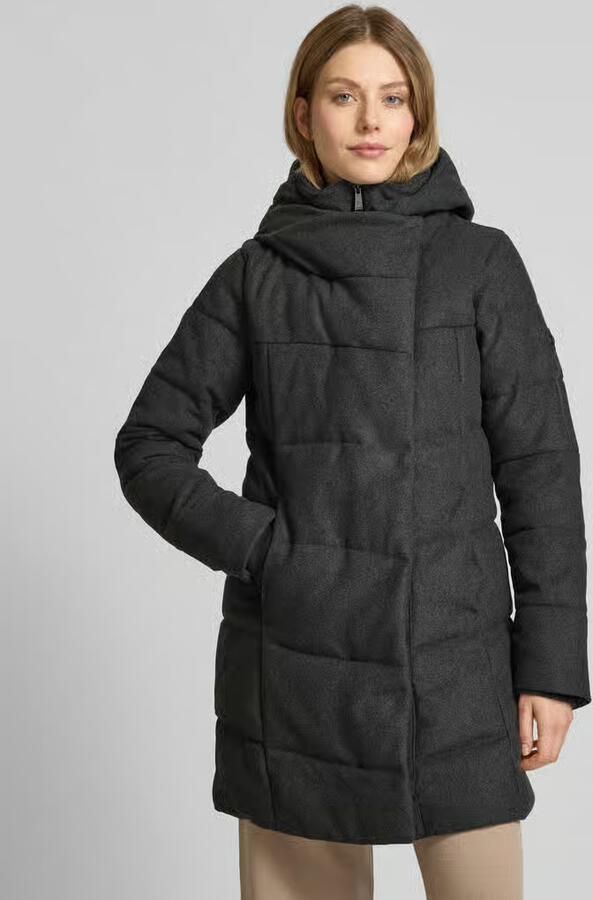 Ragwear Gewatteerde lange jas met capuchon model 'Pavla' - Foto 2