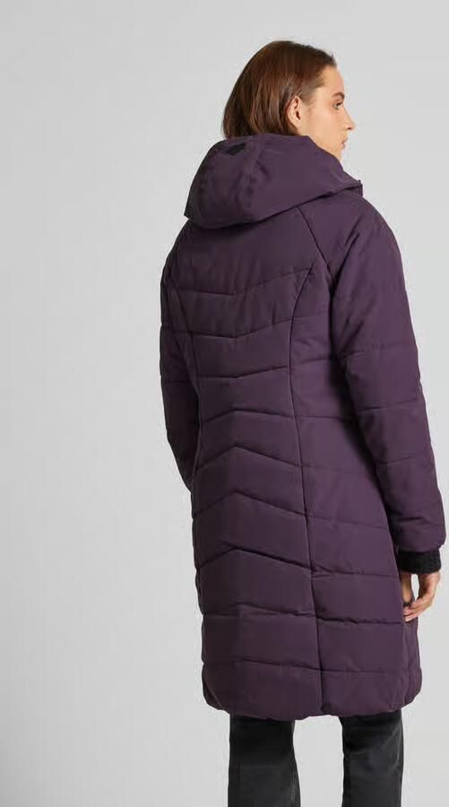 Ragwear Gewatteerde lange jas met tweewegsritssluiting model 'Dizzie' - Foto 3