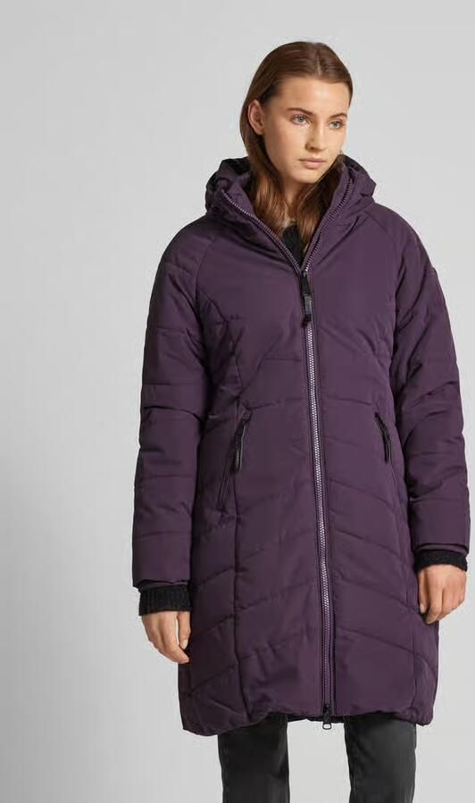 Ragwear Gewatteerde lange jas met tweewegsritssluiting model 'Dizzie' - Foto 2