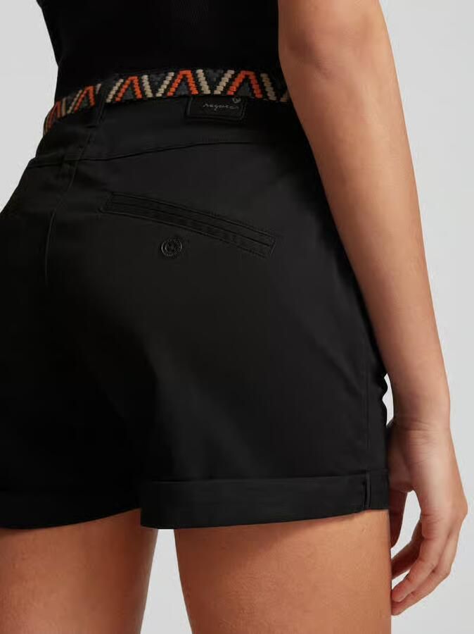 Ragwear Chino-short HEEVEN B met omslagzoom en tailleband (set 2-delig Met riem)