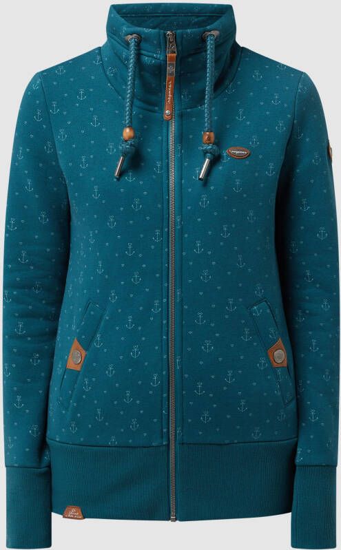 Ragwear Sweatjack met opstaande kraag model 'Rylie Marina'