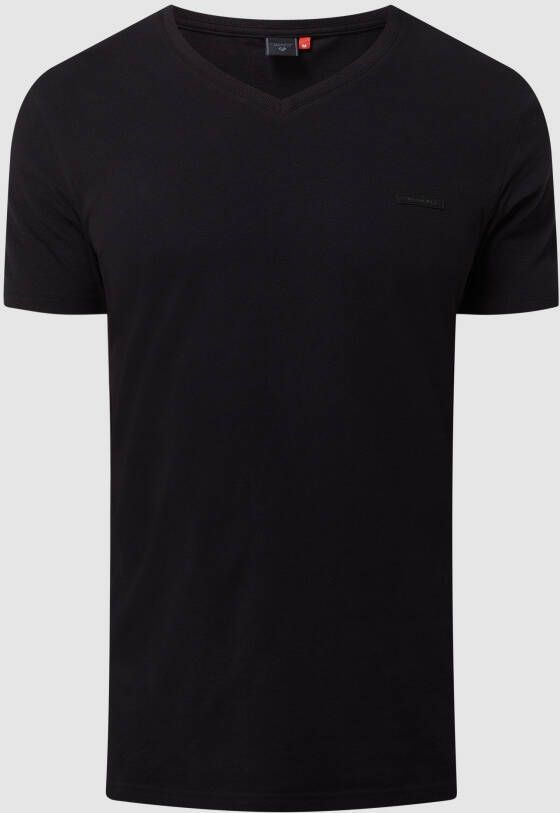 Ragwear T-shirt met logodetails model 'Venie'