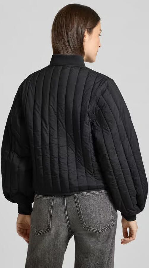 Rains Gewatteerd jack met knoopsluiting model 'Banja Liner'