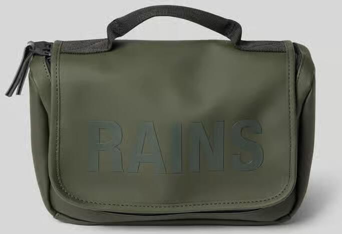Rains Kulturtasche met labelprint model 'Texel Wash' - Foto 2