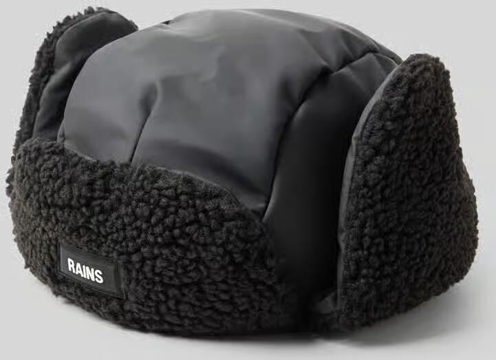 Rains Muts met voering van teddybont model 'Fleece Trapper' - Foto 2