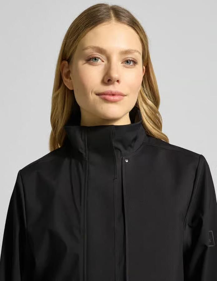 Rains Regular fit lange jas met opstaande kraag model 'Suva' - Foto 2