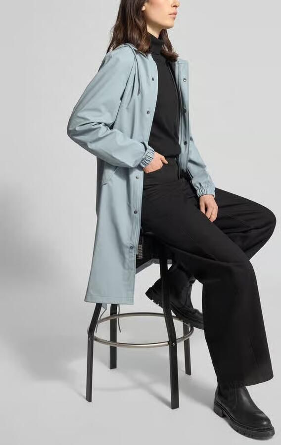Rains Regular fit parka met capuchon model 'Fishtail' - Foto 2
