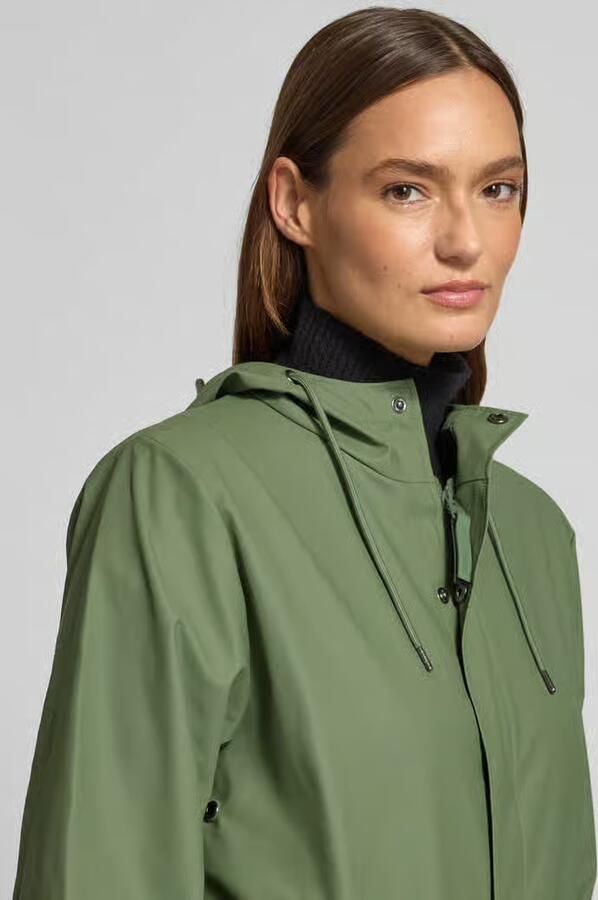 Rains Regular fit parka met capuchon model 'Fishtail' - Foto 2