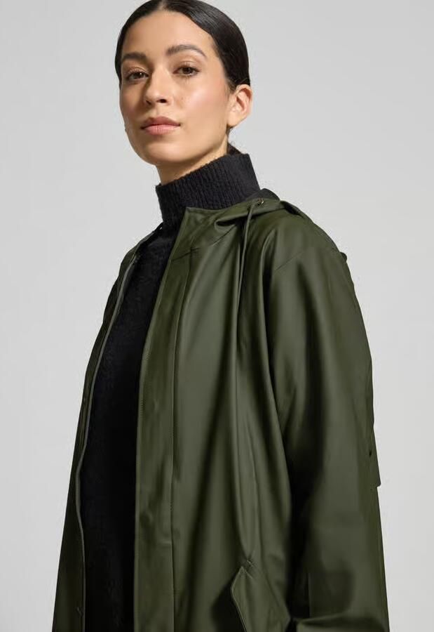 Rains Regular fit parka met capuchon model 'Fishtail' - Foto 2
