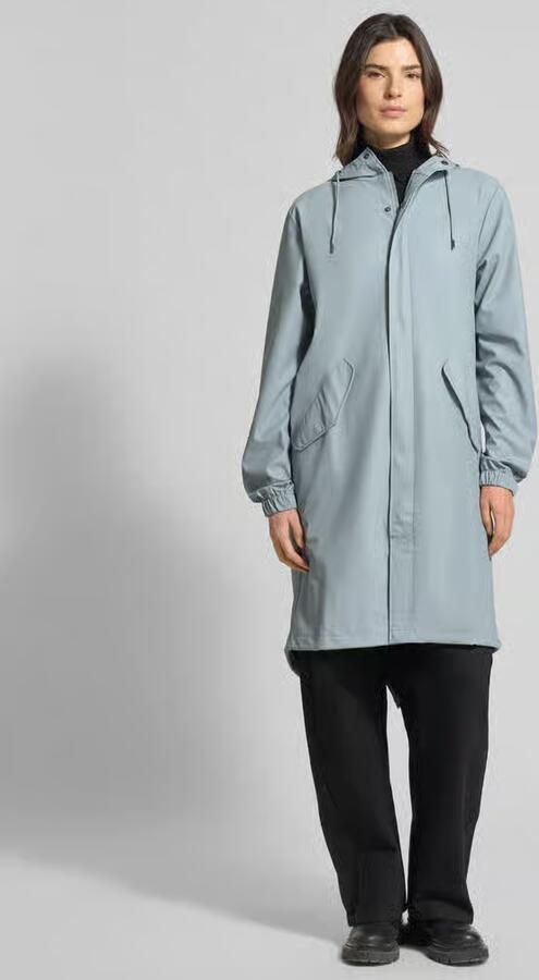 Rains Regular fit parka met capuchon model 'Fishtail' - Foto 2