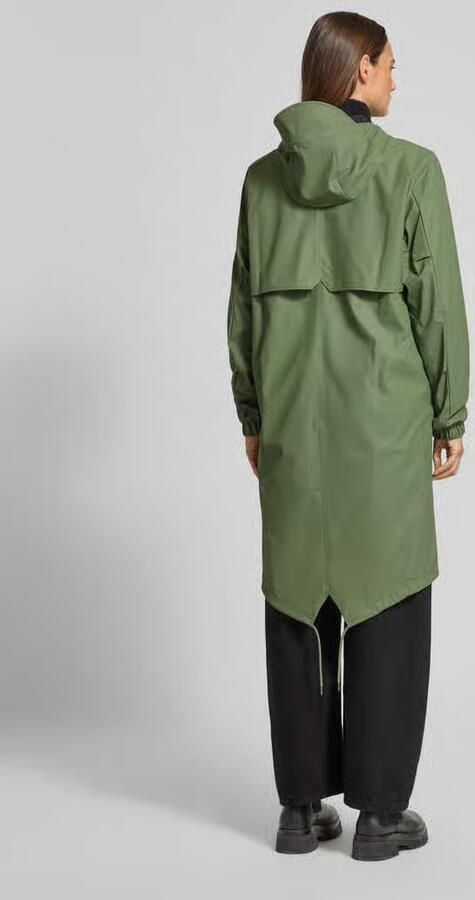 Rains Regular fit parka met capuchon model 'Fishtail' - Foto 3