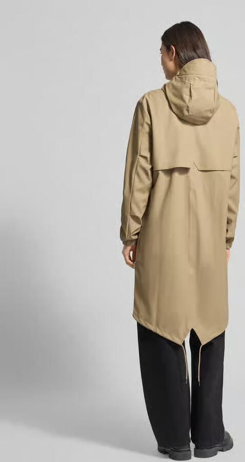 Rains Regular fit parka met capuchon model 'Fishtail' - Foto 3
