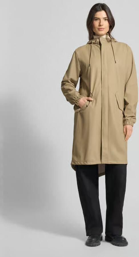 Rains Regular fit parka met capuchon model 'Fishtail' - Foto 2