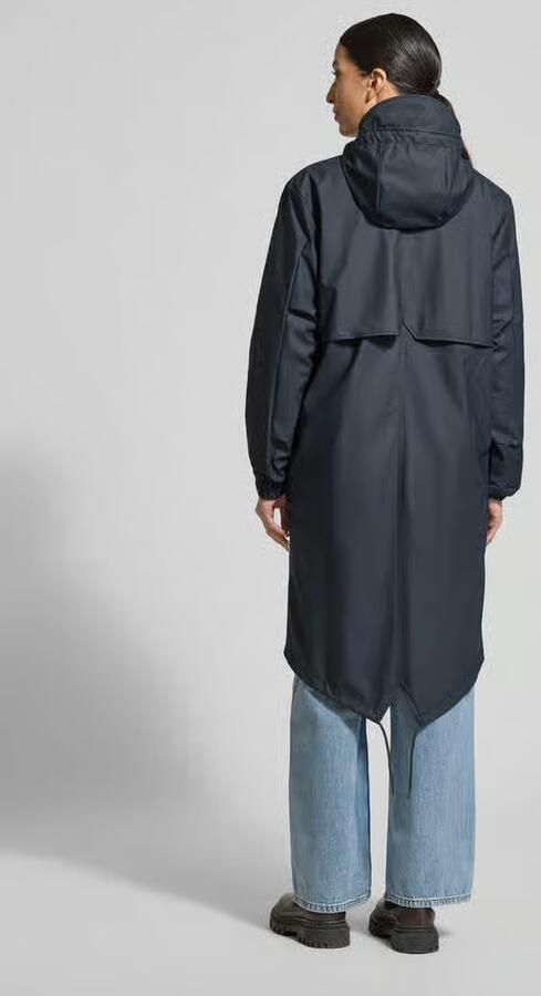 Rains Regular fit parka met capuchon model 'Fishtail' - Foto 2