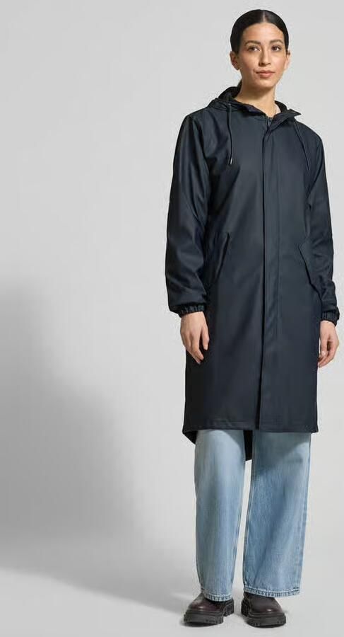 Rains Regular fit parka met capuchon model 'Fishtail' - Foto 3