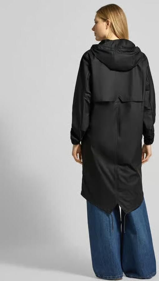 Rains Regular fit parka met capuchon model 'Fishtail'