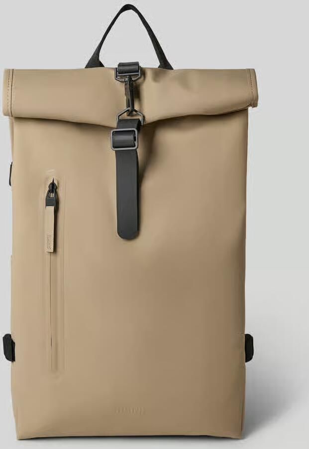Rains Rugzak met rolltop en ritsvak