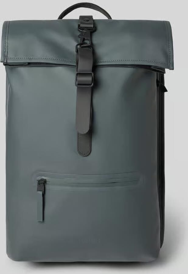 Rains Rugzakfunctie met karabijnsluiting model 'Rolltop' - Foto 2