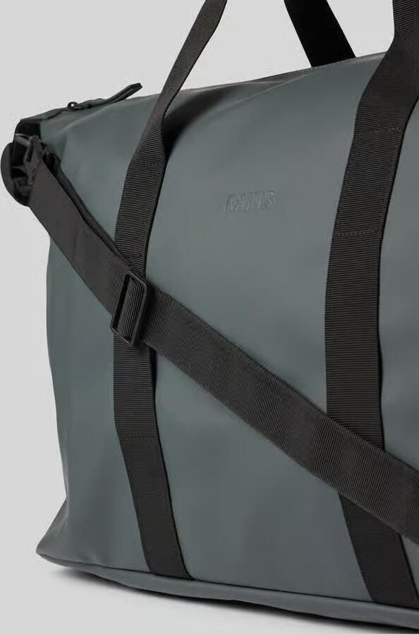 Rains Weekendtas met label in reliëf model 'Hilo'