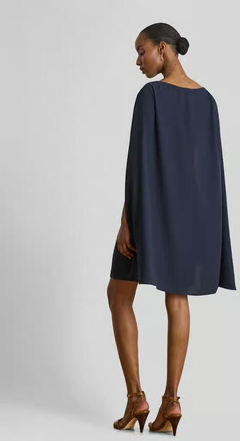 Lauren Ralph Lauren A-lijn cocktailjurk met cape - Foto 3