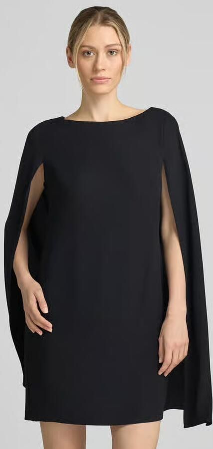 Lauren Ralph Lauren A-lijn cocktailjurk met cape - Foto 3