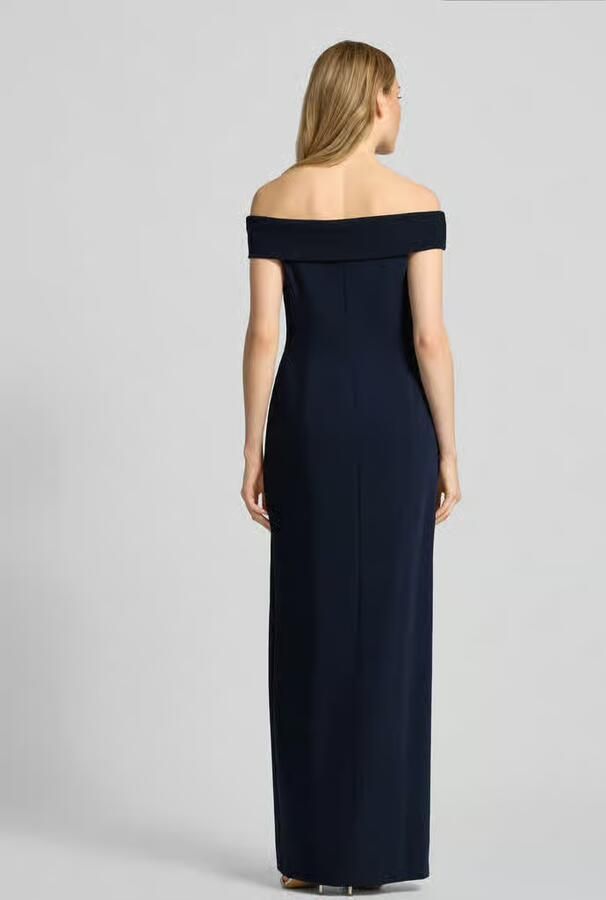Lauren Ralph Lauren Avondjurk met carmenhals