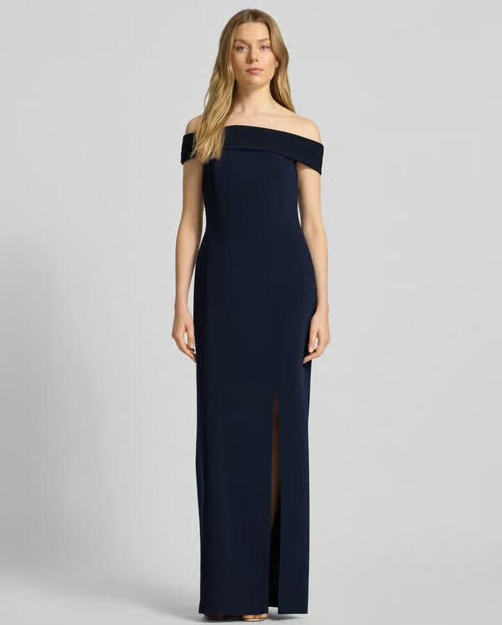 Lauren Ralph Lauren Avondjurk met carmenhals - Foto 2