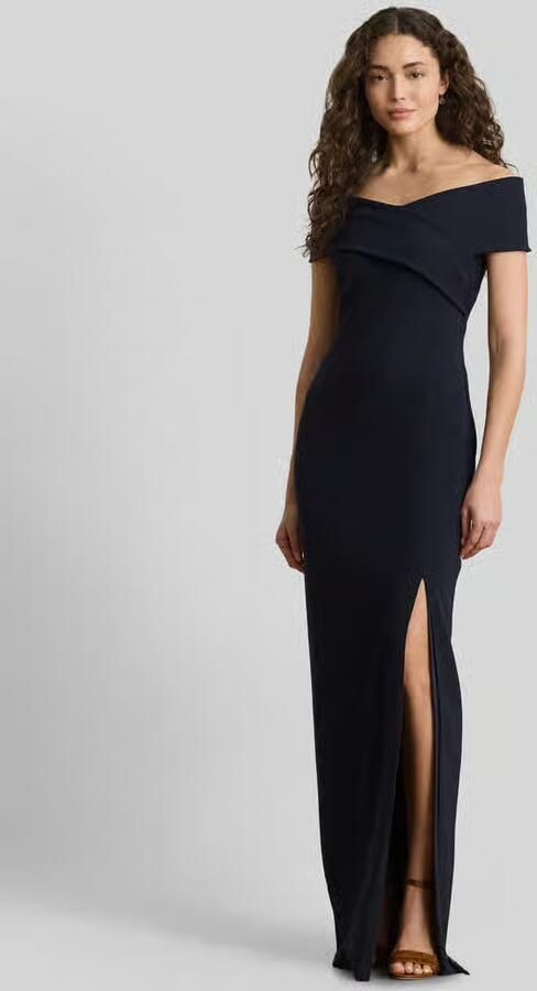 Lauren Ralph Lauren Avondjurk met carmenhals - Foto 2