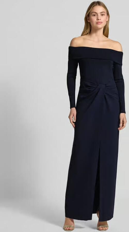 Lauren Ralph Lauren Avondjurk met carmenhals model 'SAKARIS' - Foto 2