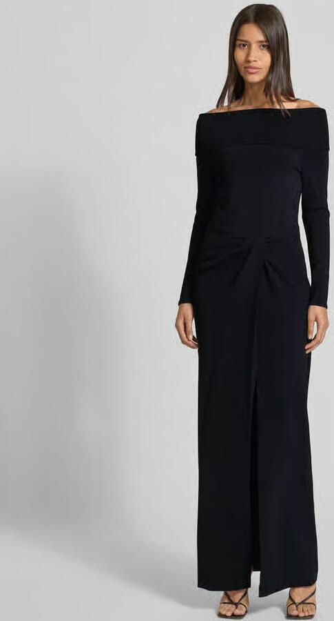 Lauren Ralph Lauren Avondjurk met carmenhals model 'SAKARIS' - Foto 2