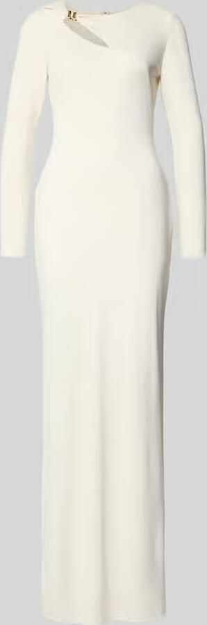 Lauren Ralph Lauren Avondjurk met cut-out en knoopdetail model 'BURLINCE'
