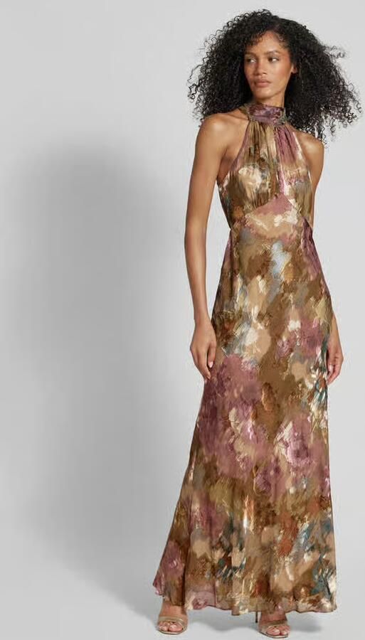 Lauren Ralph Lauren Avondjurk met halter model 'JIERELLE' - Foto 2