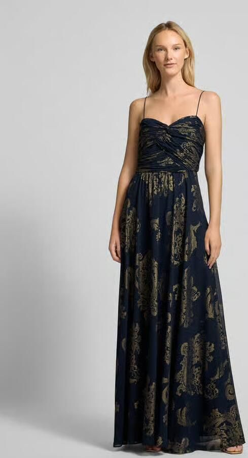 Lauren Ralph Lauren Avondjurk met hartvormige hals model 'JACINDRA' - Foto 2