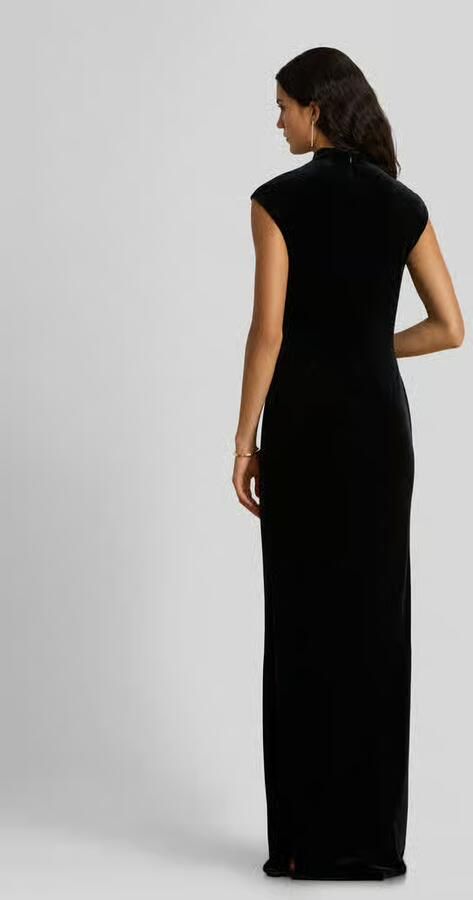 Lauren Ralph Lauren Avondjurk met hoge split - Foto 3
