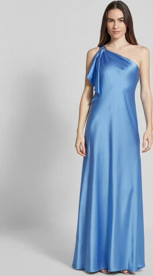 Lauren Ralph Lauren Avondjurk met one shoulder-band model 'ELZIRA' - Foto 2