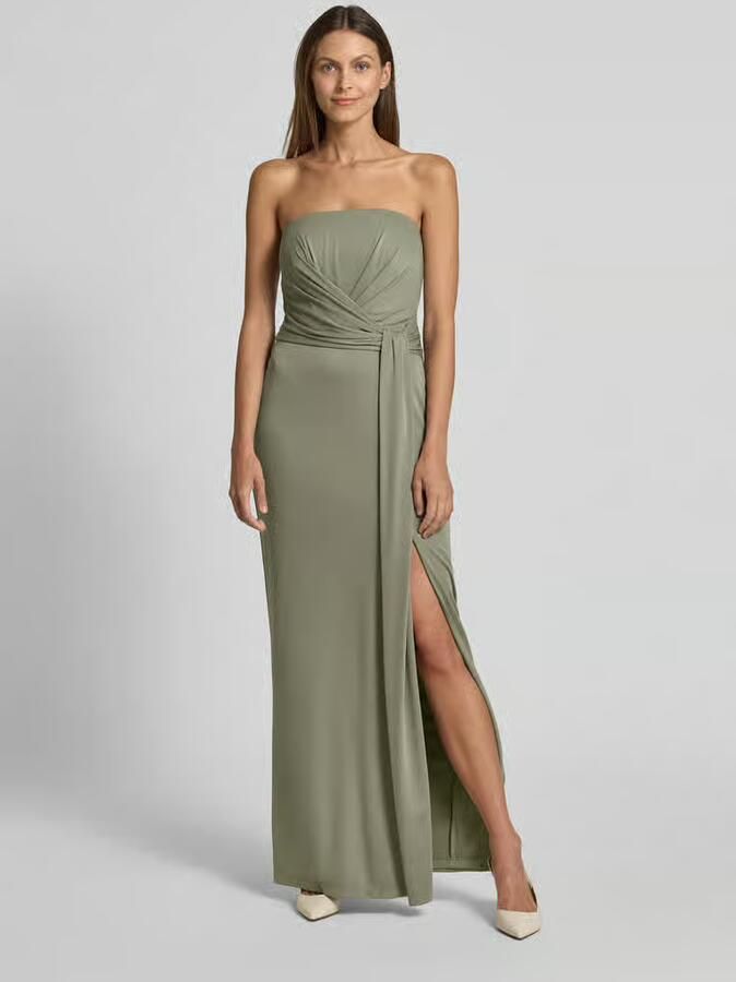 Lauren Ralph Lauren Avondjurk met pijpsplit model 'ESTILA' - Foto 2
