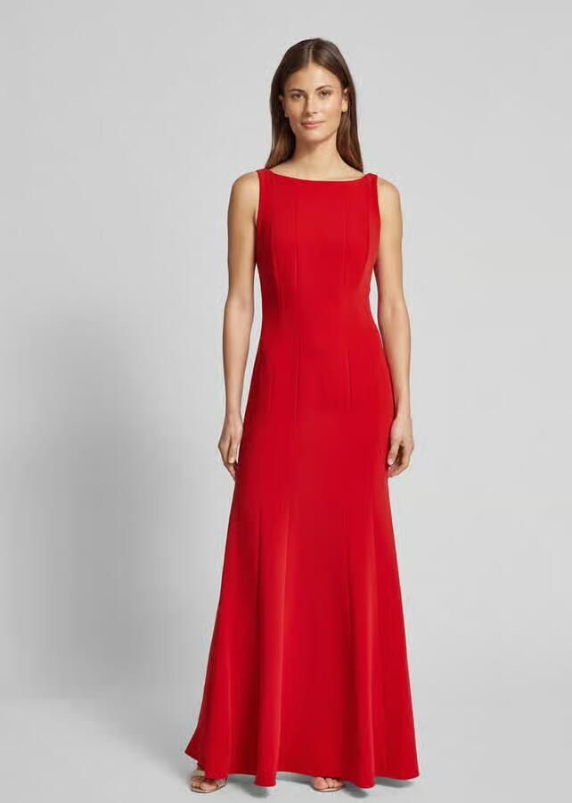 Lauren Ralph Lauren Avondjurk met ronde hals model 'MIRHILT' - Foto 2