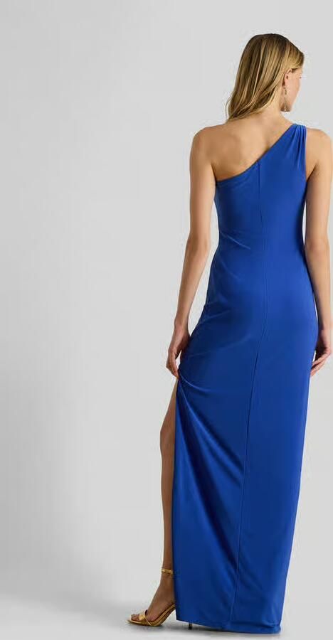 Lauren Ralph Lauren Avondjurk in one-shoulder look model 'BELINA' - Foto 2