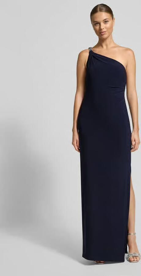 Lauren Ralph Lauren Avondjurk in one-shoulder look model 'BELINA' - Foto 3