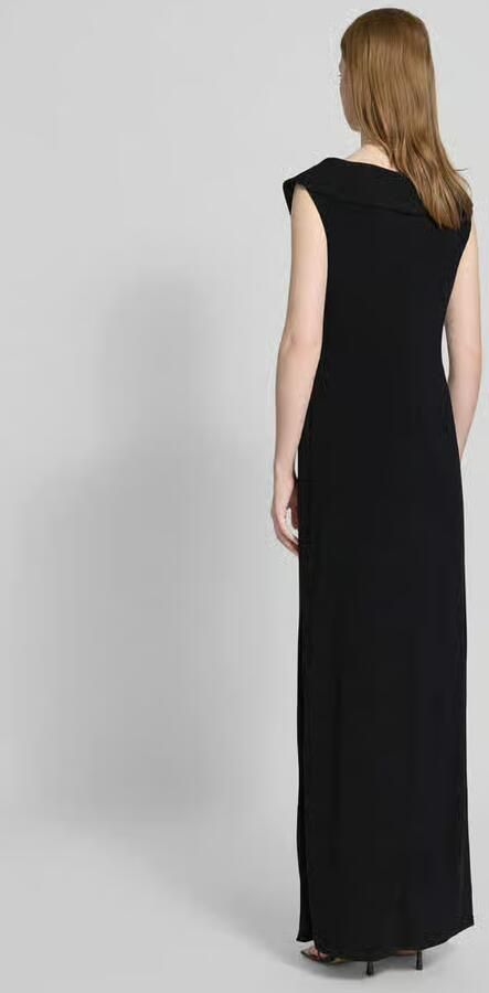 Lauren Ralph Lauren Avondjurk met knoopdetail model 'LEONIDAS' - Foto 5