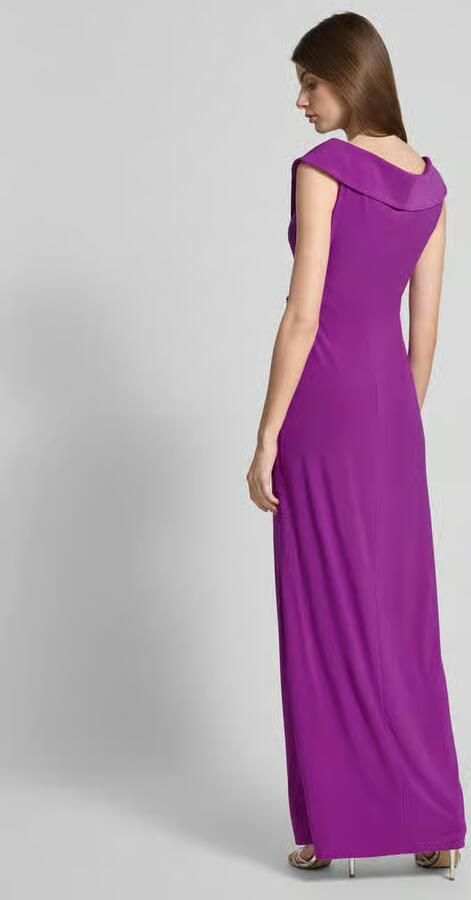 Lauren Ralph Lauren Avondjurk met V-hals model 'LEONIDAS'
