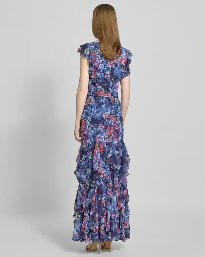 Lauren Ralph Lauren Avondjurk met V-hals model 'VIKRANA'