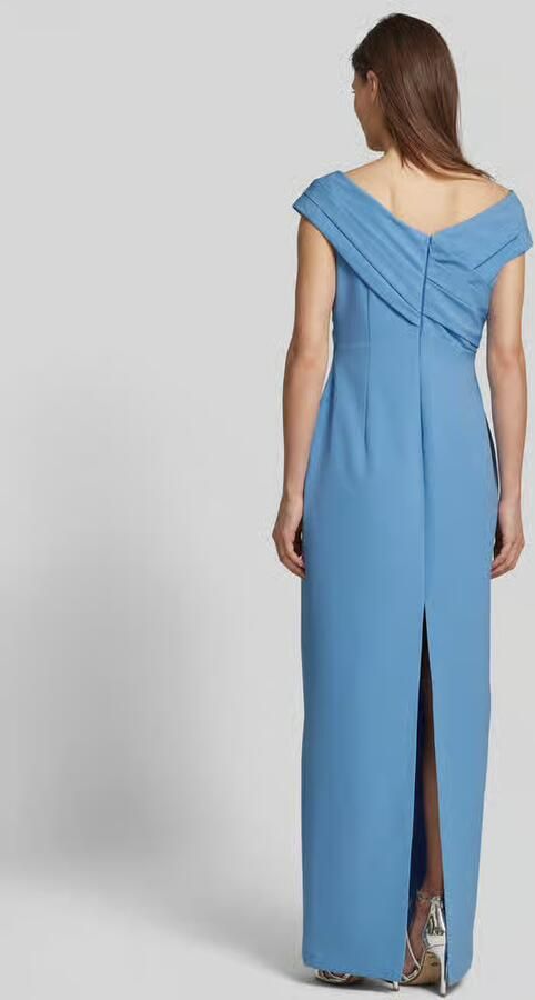 Lauren Ralph Lauren Avondjurk met vaste plooien model 'IRENE' - Foto 3