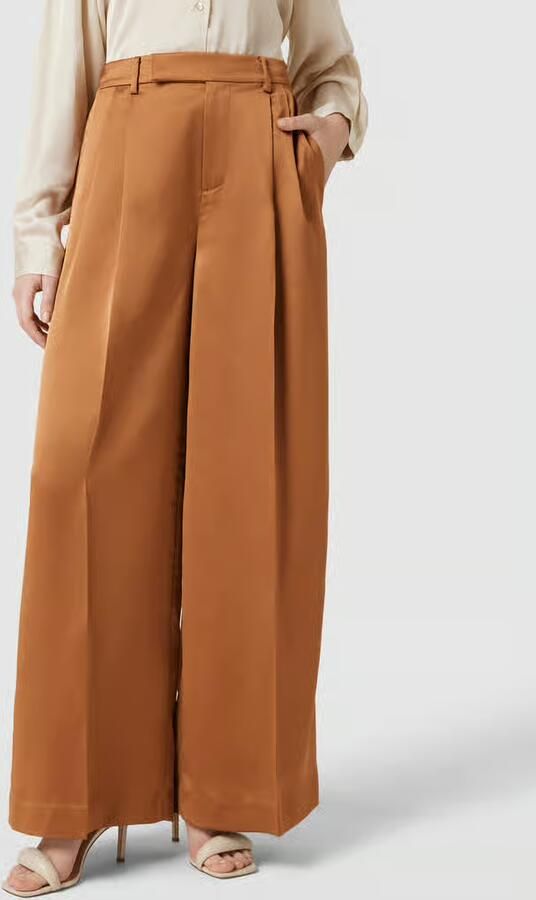 Lauren Ralph Lauren Bandplooibroek met persplooien model 'NAHVA' - Foto 2